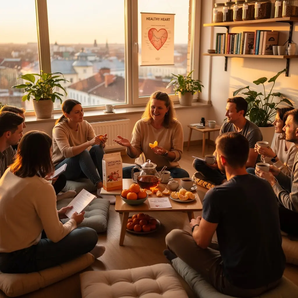 Satsuma arbatos pakuotė, puošni ir tradicinė japoniška.